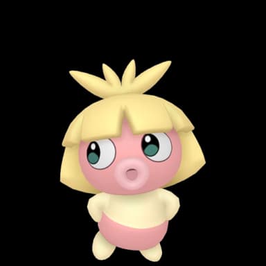 Pokémon HOME Shiny Smoochum sprite