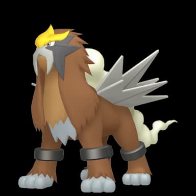 Pokémon HOME Shiny Entei sprite