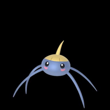 Pokémon HOME Shiny Surskit sprite