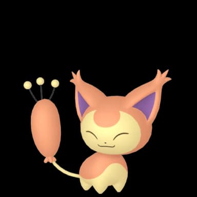Pokémon HOME Shiny Skitty sprite