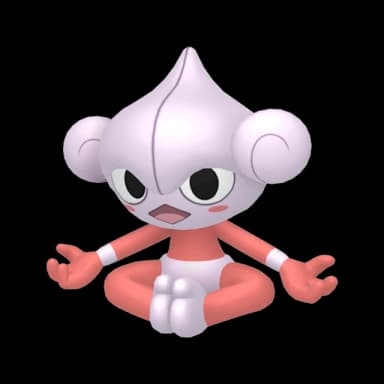 Pokémon HOME Shiny Meditie sprite