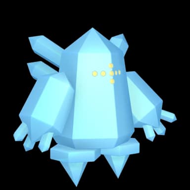 Pokémon HOME Shiny Regice Sombroso sprite