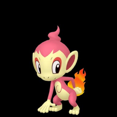 Pokémon HOME Shiny Chimchar sprite