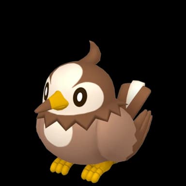 Pokémon HOME Shiny Starly sprite