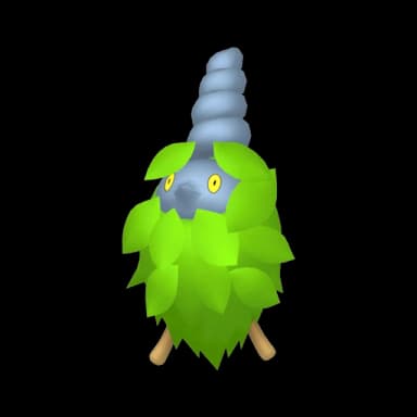 Pokémon HOME Shiny Cheniti sprite