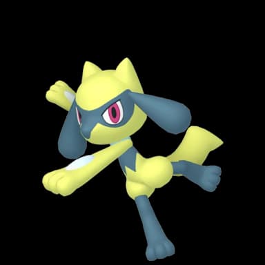 Pokémon HOME Shiny Riolu sprite