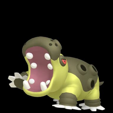 Pokémon HOME Shiny Hippodocus Obscur sprite