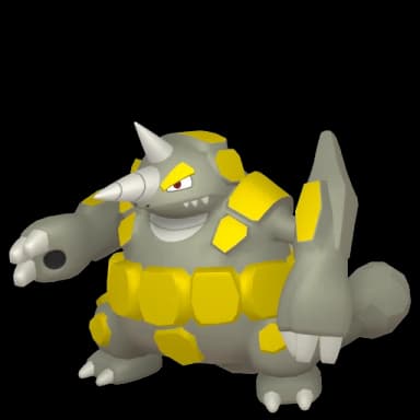 Pokémon HOME Shiny Rhyperior sprite