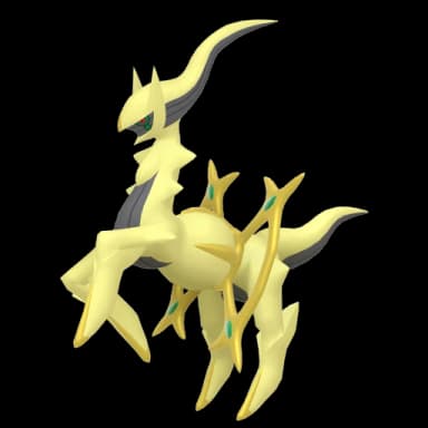 Pokémon HOME Shiny Arceus (Tipo Normal) sprite