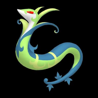 Pokémon HOME Shiny Serperior sprite