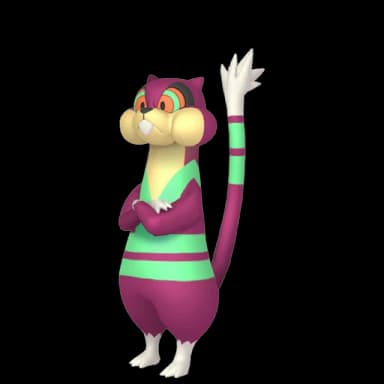 Pokémon HOME Shiny Miradar sprite