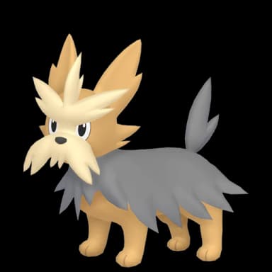 Pokémon HOME Shiny Herdier sprite