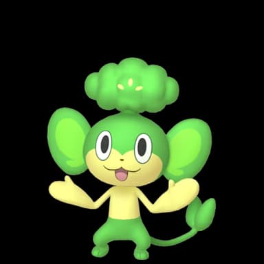Pokémon HOME Shiny Feuillajou sprite