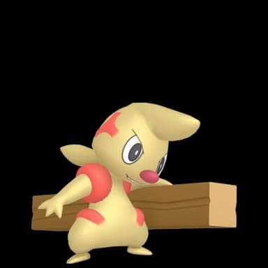 Pokémon HOME Shiny Timburr sprite