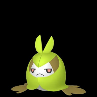 Pokémon HOME Shiny Swadloon sprite