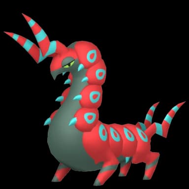 Pokémon HOME Shiny Crypto-Cerapendra sprite