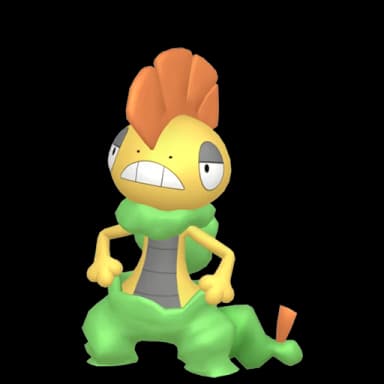 Pokémon HOME Shiny Scrafty sprite