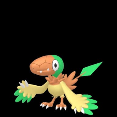 Pokémon HOME Shiny Archen sprite