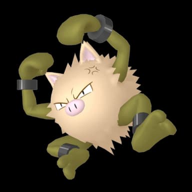 Pokémon HOME Shiny Primeape sprite