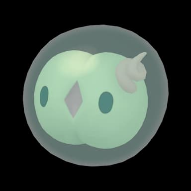 Pokémon HOME Shiny Solosis sprite