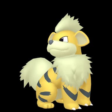 Pokémon HOME Shiny Caninos sprite