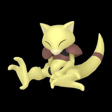 Pokémon HOME Shiny Abra Dynamax sprite
