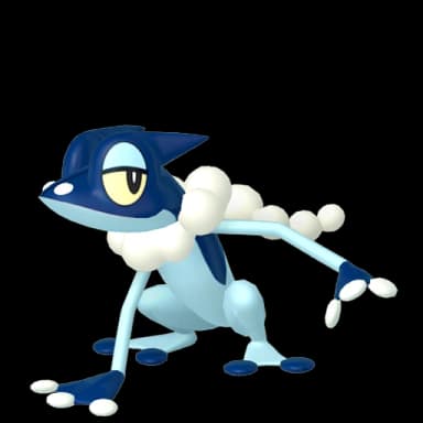 Pokémon HOME Shiny Frogadier sprite