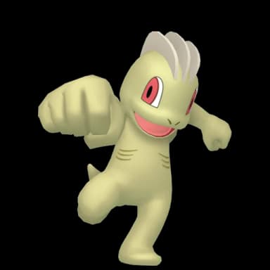Pokémon HOME Shiny Machop sprite