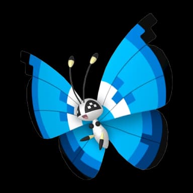 Pokémon HOME Shiny Vivillon (Motivo Marino) sprite