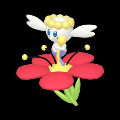Pokémon HOME Shiny Flabébé sprite