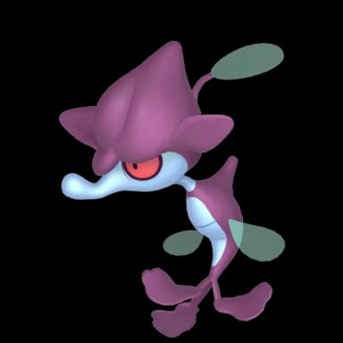 Pokémon HOME Shiny Skrelp sprite