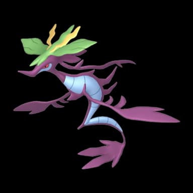 Pokémon HOME Shiny Kravarech sprite