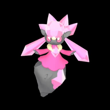 Pokémon HOME Shiny Diancie sprite