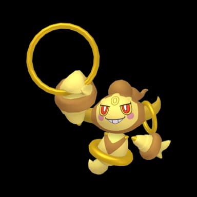 Pokémon HOME Shiny Hoopa Contido sprite