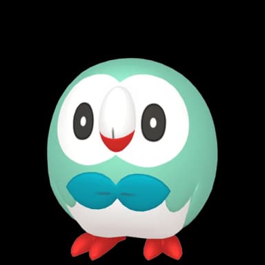 Pokémon HOME Shiny Rowlet sprite