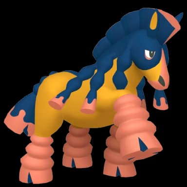 Pokémon HOME Shiny Mudsdale sprite