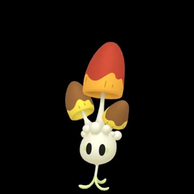 Pokémon HOME Shiny Morelull sprite