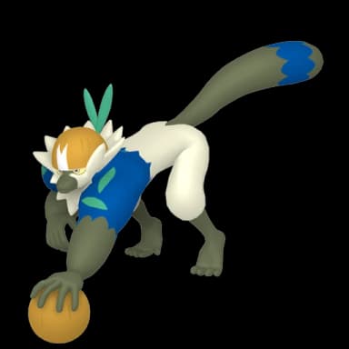 Pokémon HOME Shiny Passimian sprite