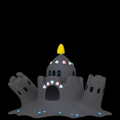Pokémon HOME Shiny Palossand sprite