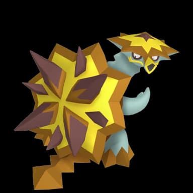 Pokémon HOME Shiny Turtonator sprite