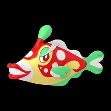 Pokémon HOME Shiny Bruxish sprite
