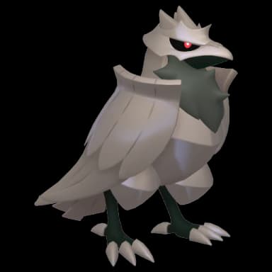 Pokémon HOME Shiny Shadow Corviknight sprite