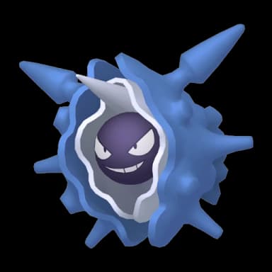Pokémon HOME Shiny Cloyster Sombroso sprite