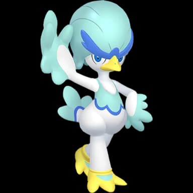 Pokémon HOME Shiny Quaxwell sprite