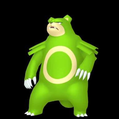 Pokémon HOME Shiny Ursaring ♀ sprite