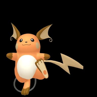 Pokémon HOME Shiny Raichu ♀ sprite