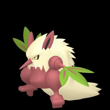Pokémon HOME Shiny Shiftry ♀ sprite