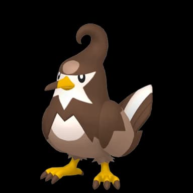 Pokémon HOME Shiny Étourvol ♀ sprite