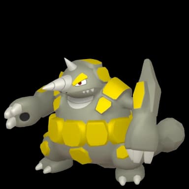 Pokémon HOME Shiny Rhyperior ♀ sprite