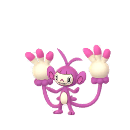 Pokémon GO Shiny Shadow Ambipom ♀ sprite 